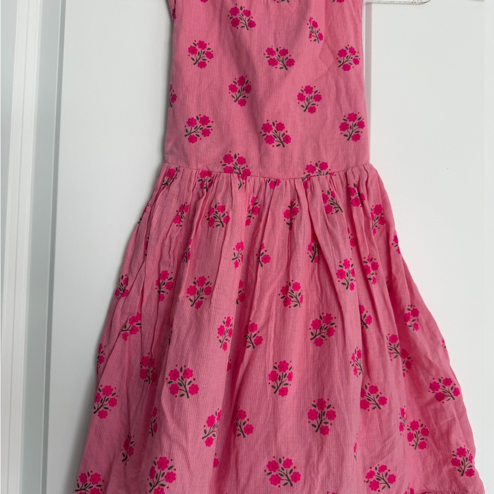 Mini Boden Pink Floral Kids Dress